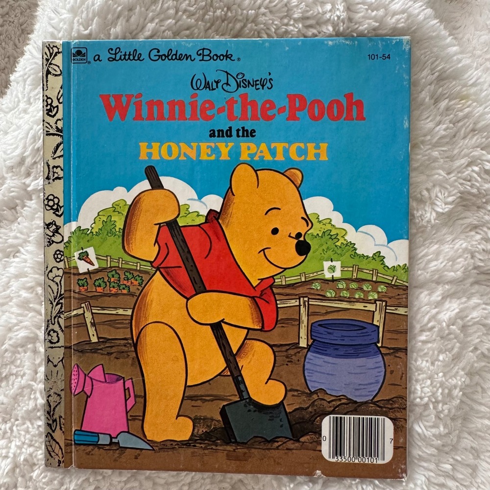 Vintage 1980 Winnie-the-Pooh and the Honey Patch A Little Golden Book 101-54